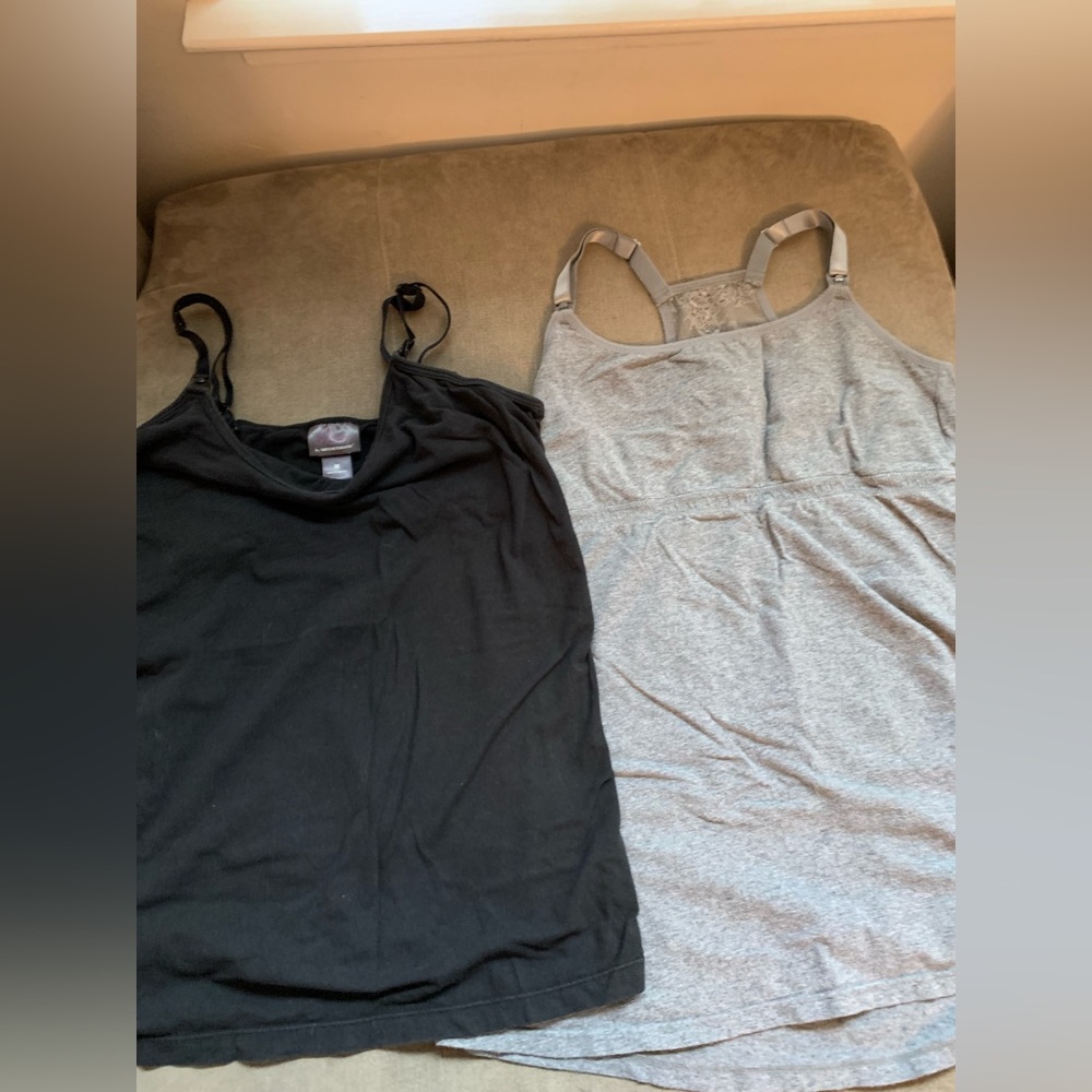 2 nursing tanks
